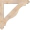 Ekena Millwork Funston Arts & Crafts Smooth Bracket, Douglas Fir, 5 1/2"W x 46"D x 46"H BKT06X46X46FST03SDF - alternate 4